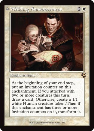 Wedding Announcement // Wedding Festivity (Retro Frame) (INR-453) - Innistrad Remastered [Rare]