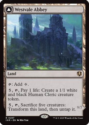 Westvale Abbey (INR-287) - Innistrad Remastered [Rare]