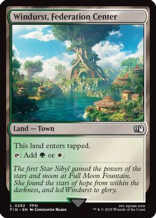 Windurst, Federation Center (FIN-292) - FINAL FANTASY [Land]