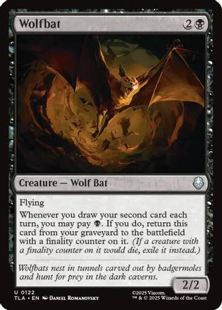 Wolfbat (TLA-122) - Avatar: The Last Airbender Foil [Uncommon]