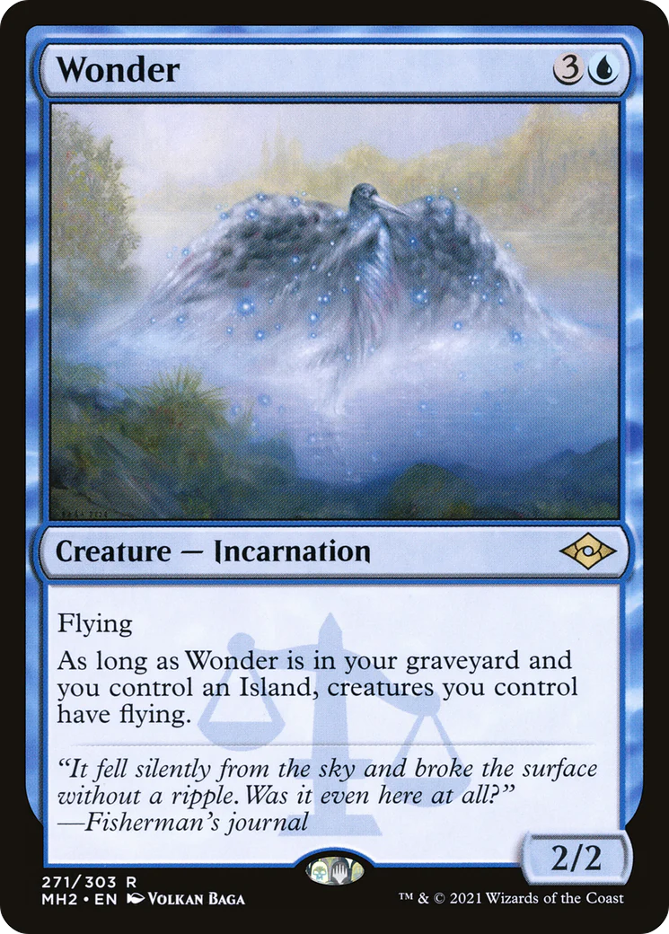 Wonder (MH2-271) - Modern Horizons 2 Foil [Rare]