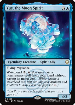 Yue, the Moon Spirit (TLA-083) - Avatar: The Last Airbender [Rare]
