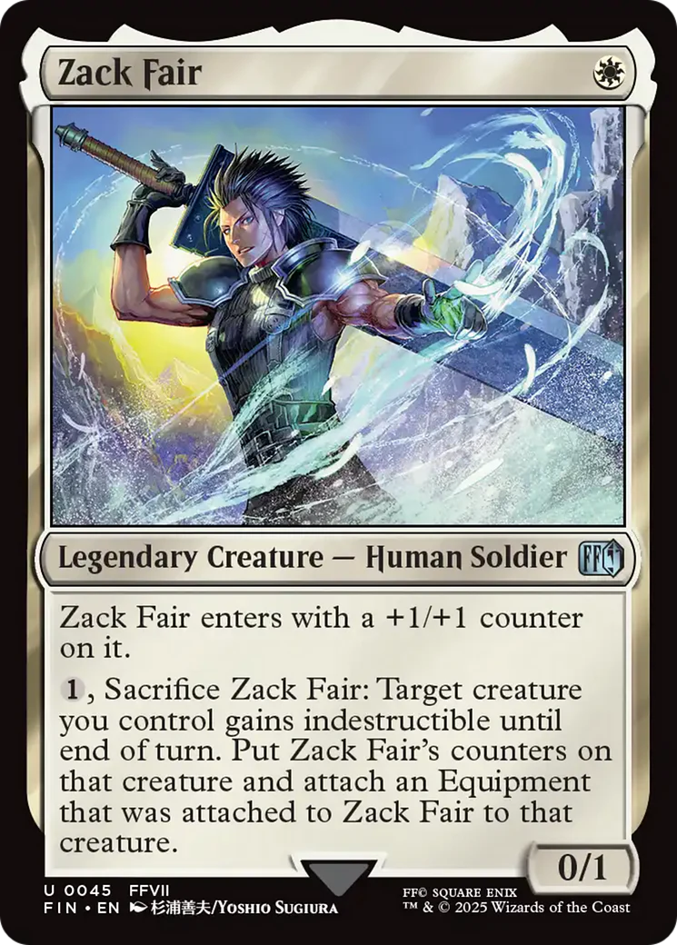 Zack Fair (FIN-045) - FINAL FANTASY [Uncommon]