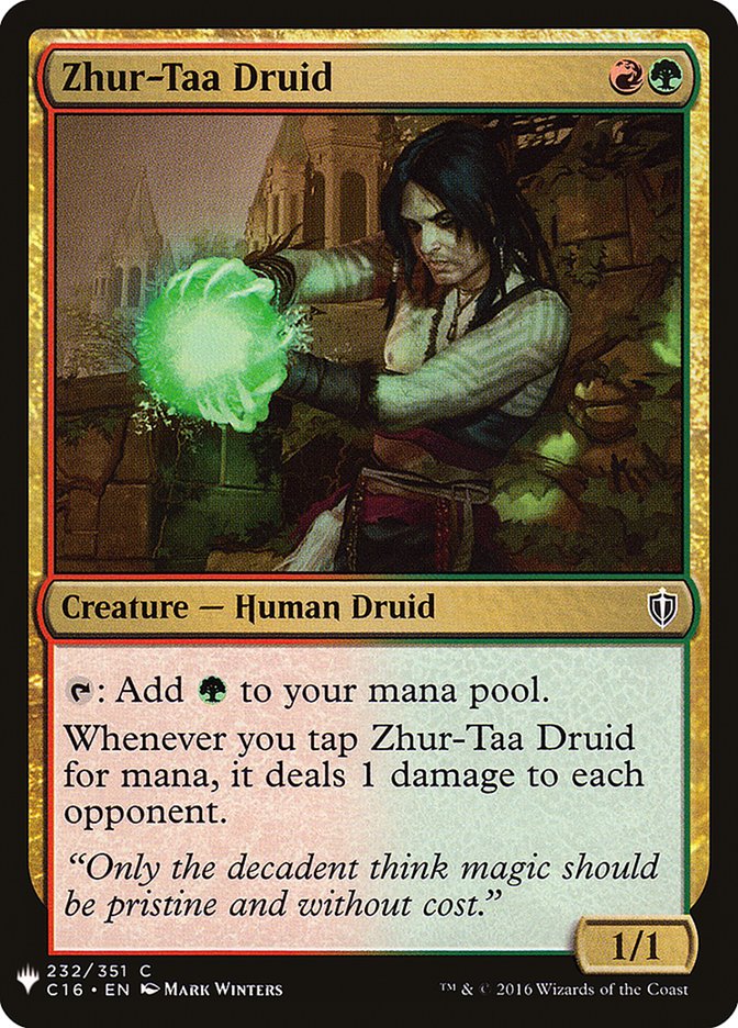 Zhur-Taa Druid (PLST-C16-232) - The List [Common]